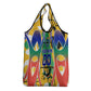 Personalized South Africa Football Springbok Grocery Bag Bafana Bafana Rainbow Nation Flag Colors