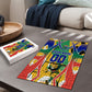 Personalized South Africa Football Springbok Puzzle Bafana Bafana Rainbow Nation Flag Colors
