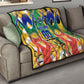 Personalized South Africa Football Springbok Quilt Bafana Bafana Rainbow Nation Flag Colors