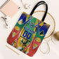 Personalized South Africa Football Springbok Tote Bag Bafana Bafana Rainbow Nation Flag Colors