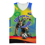 Personalized South Africa Football Basketball Jersey Springbok Champion Soccer Mascot Protea