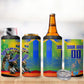 Personalized South Africa Football 4 in 1 Can Cooler Tumbler Springbok Champion Soccer Mascot Protea
