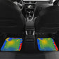 Personalized South Africa Football Car Mats Springbok Champion Soccer Mascot Protea