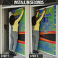 Personalized South Africa Football Door Cover Springbok Champion Soccer Mascot Protea