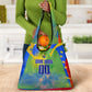 Personalized South Africa Football Grocery Bag Springbok Champion Soccer Mascot Protea