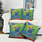 Personalized South Africa Football Pillow Cover Springbok Champion Soccer Mascot Protea