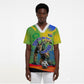 Personalized South Africa Football Scrub Top Springbok Champion Soccer Mascot Protea