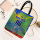 Personalized South Africa Football Tote Bag Springbok Champion Soccer Mascot Protea