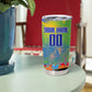Personalized South Africa Football Tumbler Cup Springbok Champion Soccer Mascot Protea