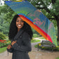 Personalized South Africa Football Umbrella Springbok Champion Soccer Mascot Protea