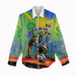 Personalized South Africa Football Women Casual Shirt Springbok Champion Soccer Mascot Protea