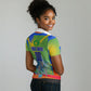Personalized South Africa Football Women Polo Shirt Springbok Champion Soccer Mascot Protea