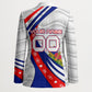Personalized Haiti Football Trogon Bird Blazer Les Grenadiers National Flag Art Caribbean