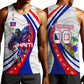 Personalized Haiti Football Trogon Bird Men Tank Top Les Grenadiers National Flag Art Caribbean