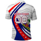 Personalized Haiti Football Trogon Bird Polo Shirt Les Grenadiers National Flag Art Caribbean