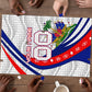 Personalized Haiti Football Trogon Bird Puzzle Les Grenadiers National Flag Art Caribbean