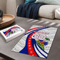 Personalized Haiti Football Trogon Bird Puzzle Les Grenadiers National Flag Art Caribbean