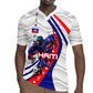 Personalized Haiti Football Trogon Bird Rugby Jersey Les Grenadiers National Flag Art Caribbean