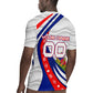 Personalized Haiti Football Trogon Bird Rugby Jersey Les Grenadiers National Flag Art Caribbean