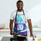 Personalized Haiti Football Apron Haitian Flag Trogon Bird Mascot