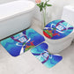 Personalized Haiti Football Bathroom Set Haitian Flag Trogon Bird Mascot