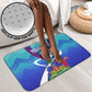 Personalized Haiti Football Bathroom Set Haitian Flag Trogon Bird Mascot