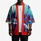 Personalized Haiti Football Kimono Haitian Flag Trogon Bird Mascot