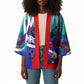 Personalized Haiti Football Kimono Haitian Flag Trogon Bird Mascot