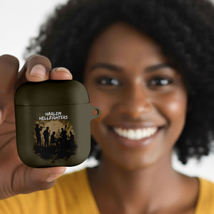 Harlem Hellfighters WWI Soldier AirPods Case Vintage Military Hero Jazz Band Silhouette Art