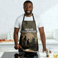 Harlem Hellfighters WWI Soldier Apron Vintage Military Hero Jazz Band Silhouette Art