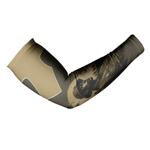 Harlem Hellfighters WWI Soldier Arm Sleeves Vintage Military Hero Jazz Band Silhouette Art