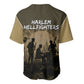 Harlem Hellfighters WWI Soldier Baseball Jersey Vintage Military Hero Jazz Band Silhouette Art