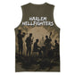 Harlem Hellfighters WWI Soldier Basketball Jersey Vintage Military Hero Jazz Band Silhouette Art