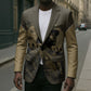 Harlem Hellfighters WWI Soldier Blazer Vintage Military Hero Jazz Band Silhouette Art