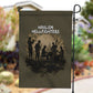 Harlem Hellfighters WWI Soldier Garden Flag Vintage Military Hero Jazz Band Silhouette Art