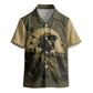Harlem Hellfighters WWI Soldier Kid Hawaiian Shirt Vintage Military Hero Jazz Band Silhouette Art