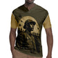 Harlem Hellfighters WWI Soldier Rugby Jersey Vintage Military Hero Jazz Band Silhouette Art