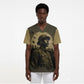 Harlem Hellfighters WWI Soldier Scrub Top Vintage Military Hero Jazz Band Silhouette Art