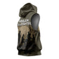 Harlem Hellfighters WWI Soldier Sleeveless Hoodie Vintage Military Hero Jazz Band Silhouette Art