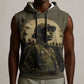Harlem Hellfighters WWI Soldier Sleeveless Hoodie Vintage Military Hero Jazz Band Silhouette Art