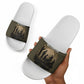 Harlem Hellfighters WWI Soldier Slide Sandals Vintage Military Hero Jazz Band Silhouette Art