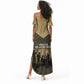 Harlem Hellfighters WWI Soldier Summer Maxi Dress Vintage Military Hero Jazz Band Silhouette Art