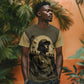 Harlem Hellfighters WWI Soldier T shirt Vintage Military Hero Jazz Band Silhouette Art