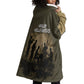Harlem Hellfighters WWI Soldier Wearable Blanket Hoodie Vintage Military Hero Jazz Band Silhouette Art