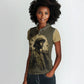 Harlem Hellfighters WWI Soldier Women Polo Shirt Vintage Military Hero Jazz Band Silhouette Art