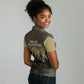 Harlem Hellfighters WWI Soldier Women Polo Shirt Vintage Military Hero Jazz Band Silhouette Art