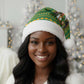 Jamaica Christmas Santa Hat Rasta Santa Snowman Gingerbread Drummer Palm Trees - African Pride