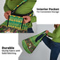 Jamaica Christmas Grocery Bag Rasta Santa Snowman Gingerbread Drummer Palm Trees - African Pride