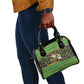 Jamaica Christmas Shoulder Handbag Rasta Santa Snowman Gingerbread Drummer Palm Trees - African Pride