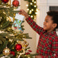 Jamaica Christmas Stocking Rasta Santa Snowman Hammock Angel Palm Trees and Tropical Beach - African Pride